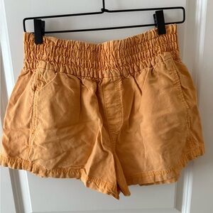 Aerie High Waist Orange Shorts